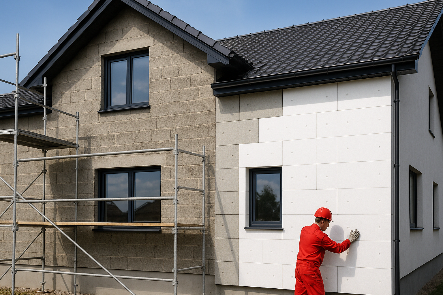 Stay Warm Insulation professional external wall insulation installation